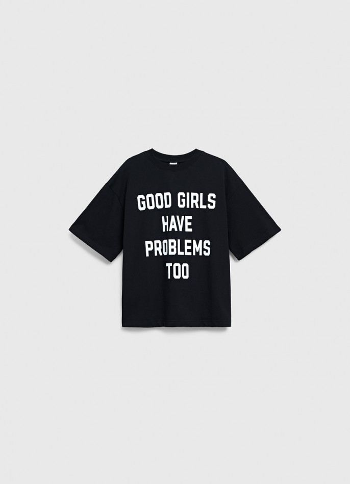 Футболка с принтом для девочек