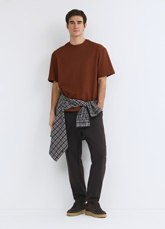 Футболка из плотного хлопка