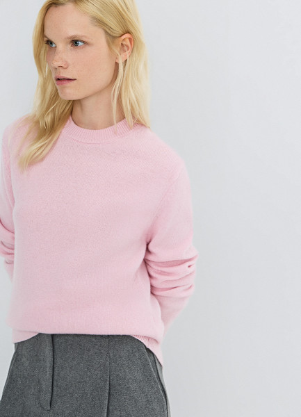 

Джемпер из шерсти, Розовый