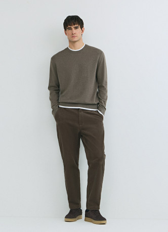 Джемпер с имитацией футболки