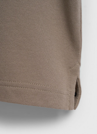 Поло из шелковистого пике