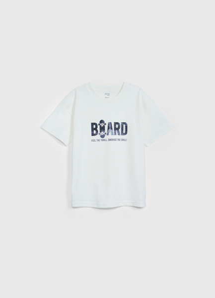 

Футболка для мальчиков, Бежевый