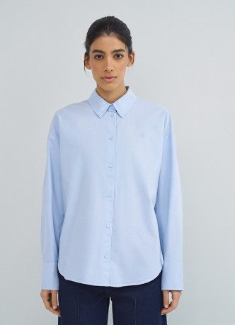 Рубашка из хлопка оксфорд