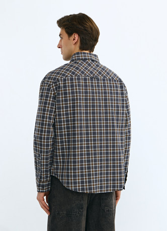 Рубашка из хлопка в клетку