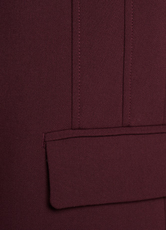 Однобортный приталенный жакет