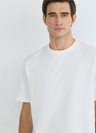 Футболка из мерсеризованного хлопка