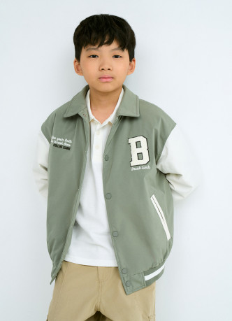 Утеплённый бомбер для мальчиков