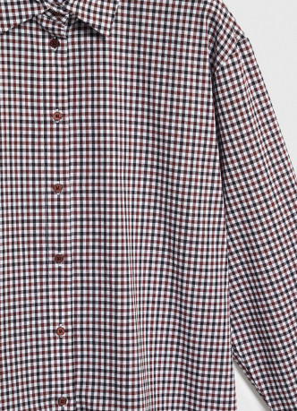 Рубашка в клетку виши