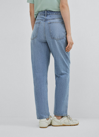 Джинсы Mom с высокой посадкой