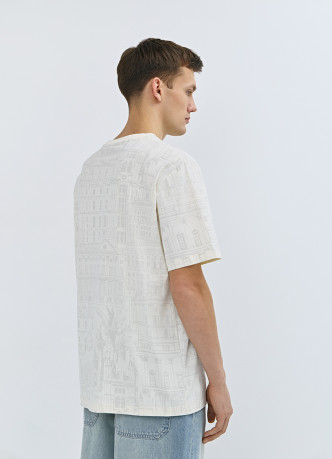 Футболка с принтом