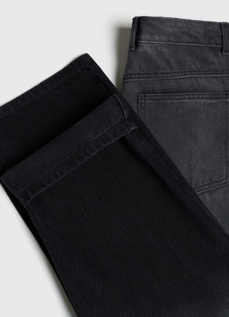 Широкие джинсы с градиентом для мальчиков