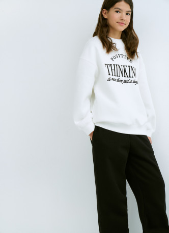 Трикотажные брюки для девочек