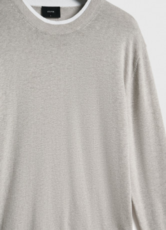 Джемпер с имитацией футболки