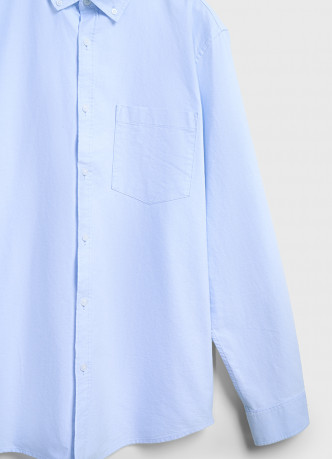 Рубашка из ткани оксфорд