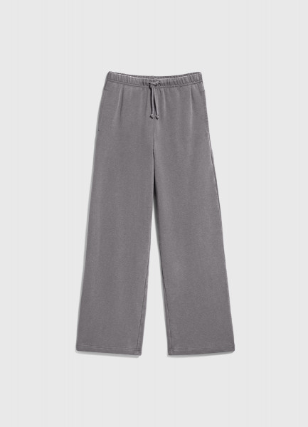 

Трикотажные брюки с эффектом стирки для девочек, Серый