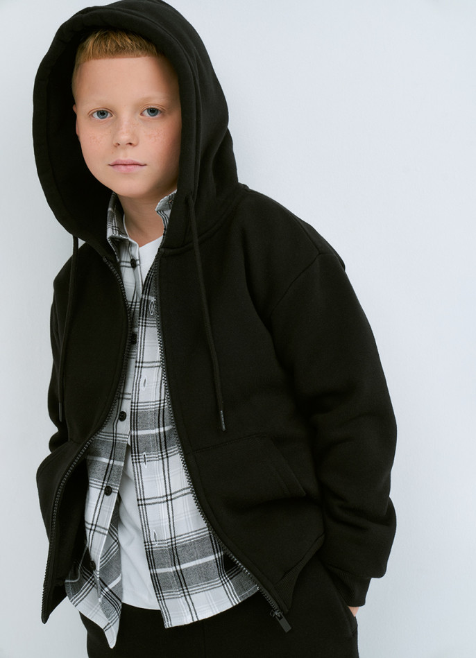 Толстовка на молнии для мальчиков
