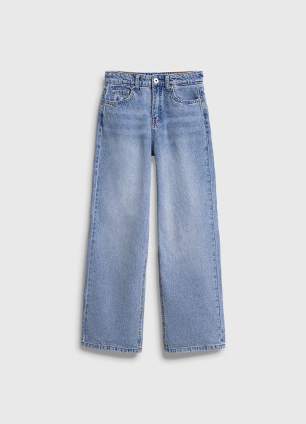 Прямые джинсы для девочек Голубой 2799₽