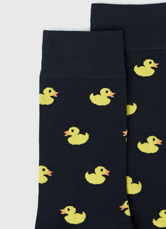 Носки с жаккардовым рисунком