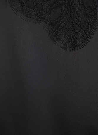 Платье с расклёшенной юбкой и кружевом