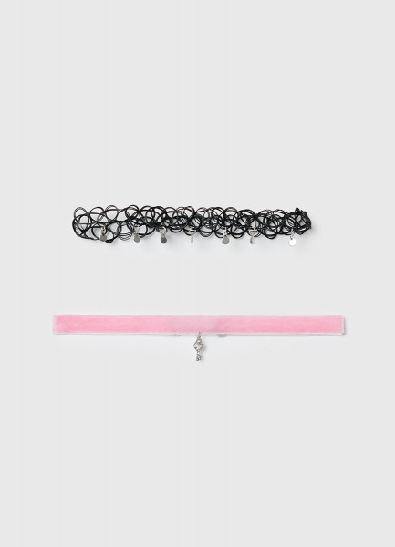 

Чокер с подвеской для девочек, 2 шт., Мультицвет