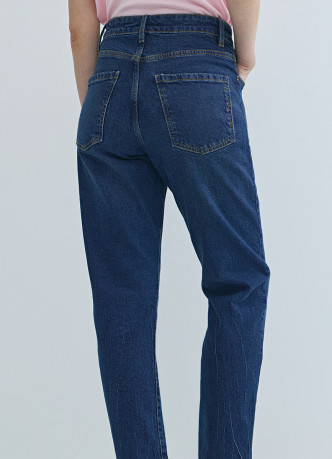 Джинсы Mom с высокой посадкой