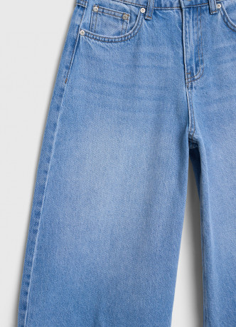 Шорты-бермуды из денима для девочек