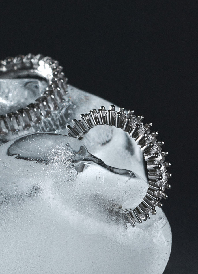 Серьги и каффы, 3 пары