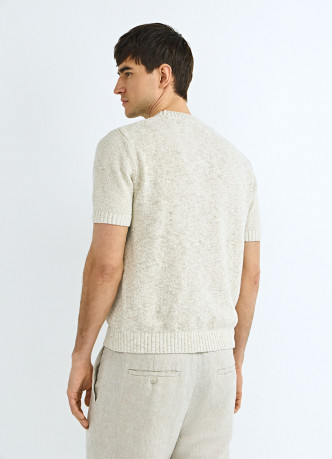 Футболка из текстурной пряжи