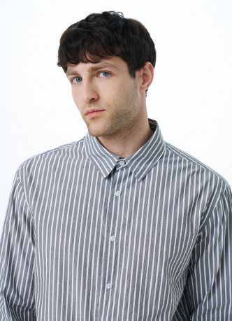 Рубашка из жатого хлопка