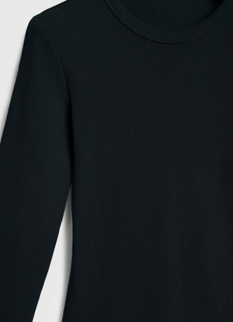 Лонгслив в рубчик