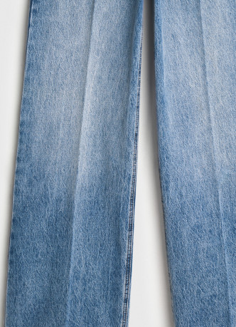 Широкие джинсы Wide leg с ремнём