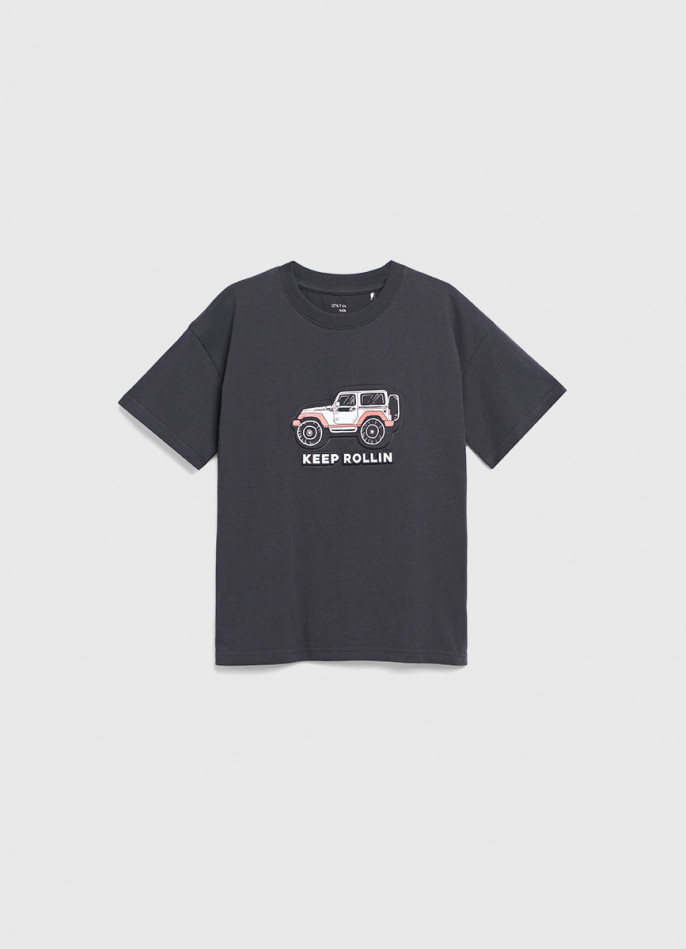 Футболка с принтом для мальчиков