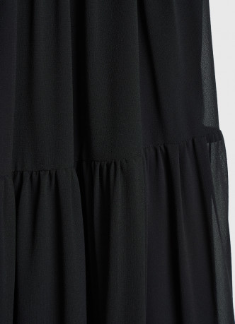 Юбка макси из шифона