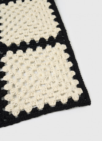 Вязаная косынка для девочек