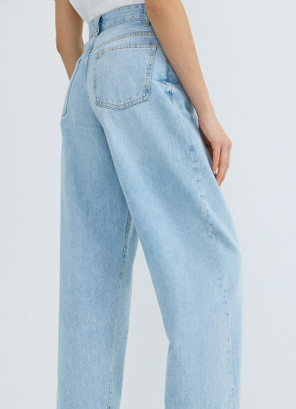 Джинсы Barrel с высокой посадкой