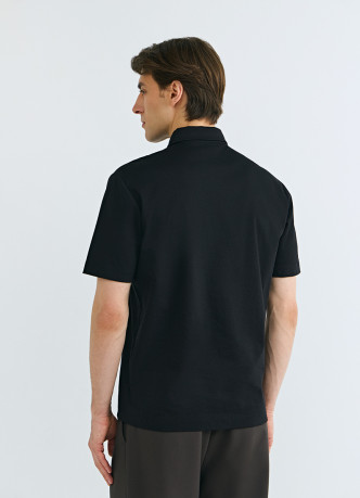 Поло из мерсеризованного хлопка
