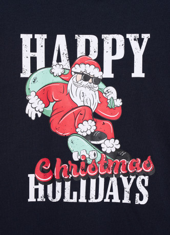 Футболка пижамная с принтом для мальчиков