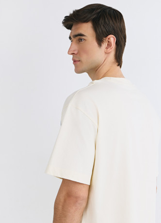 Футболка колор-блок с принтом