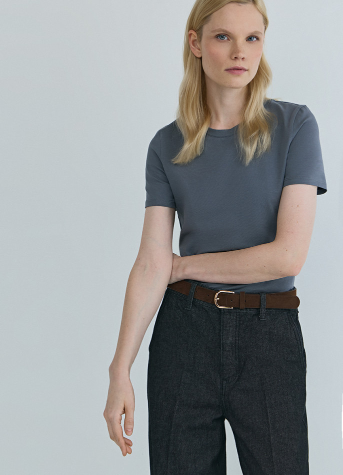 Базовая футболка из хлопка