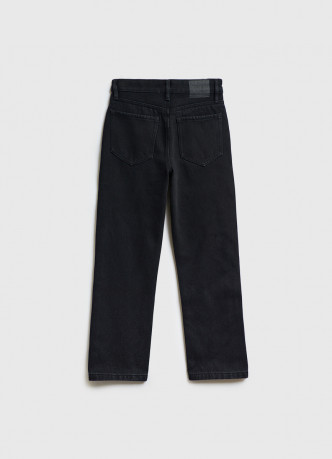 Прямые утеплённые джинсы для мальчиков