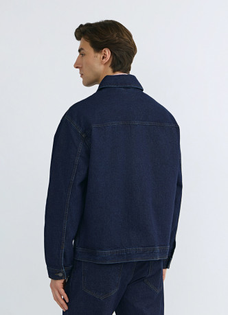 Джинсовая куртка-рубашка