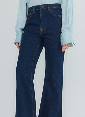Джинсы Bootcut с высокой посадкой