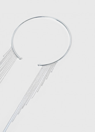 Ожерелье с цепочками