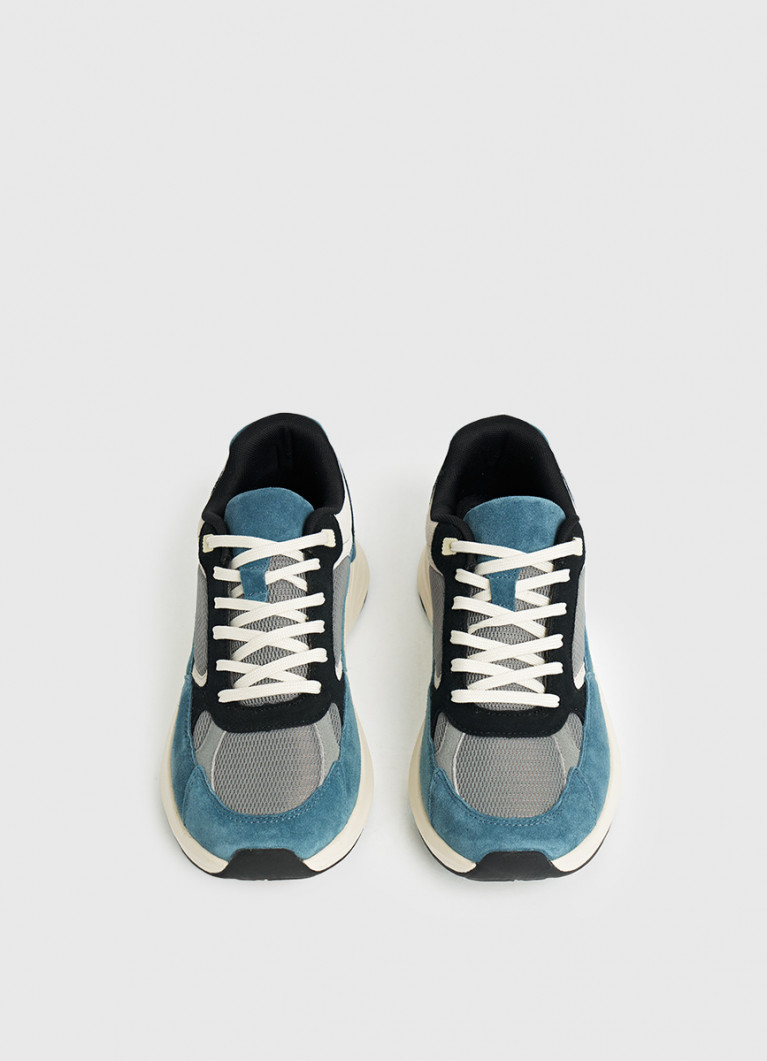 Кроссовки из натуральной замши (OMFZ01003AO02-P6) купить за