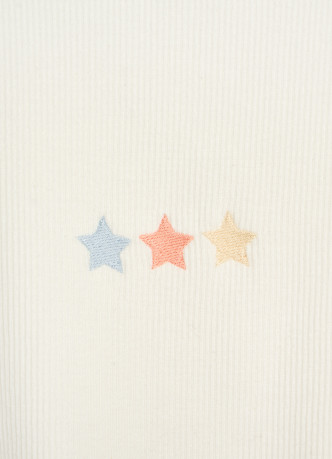 Футболка в рубчик для девочек