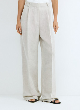 Прямые брюки со стрелками