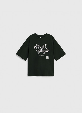 Футболка с AR-принтом для девочек