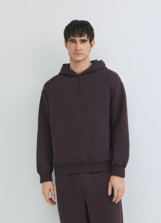 Толстовка с капюшоном на молнии