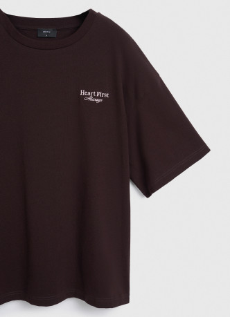 Футболка оверсайз с вышивкой