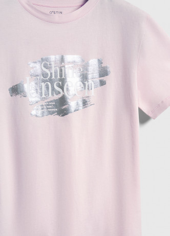 Футболка с принтом